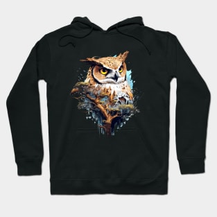 Owl Bird Animal Freedom World Wildlife Beauty Adventure Hoodie